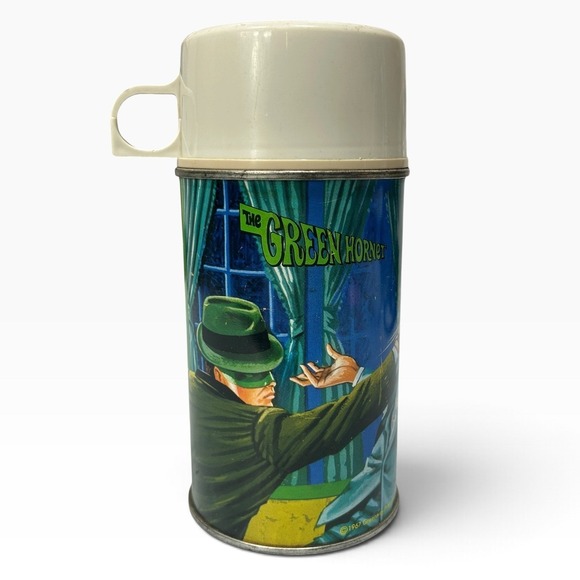 Thermos Other - Vintage 1967 The Green Hornet Thermos No 2819 TV Show Collectible Kato Bruce Lee